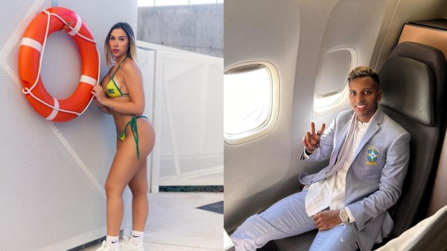 Luana Atik e o jogador de futebol Rodrygo estavam juntos desde 2019  - Reprodução/Instagram