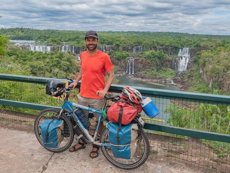 Bicicletaman durante sua viagem pela América do Sul - Arquivo pessoal - Arquivo pessoal