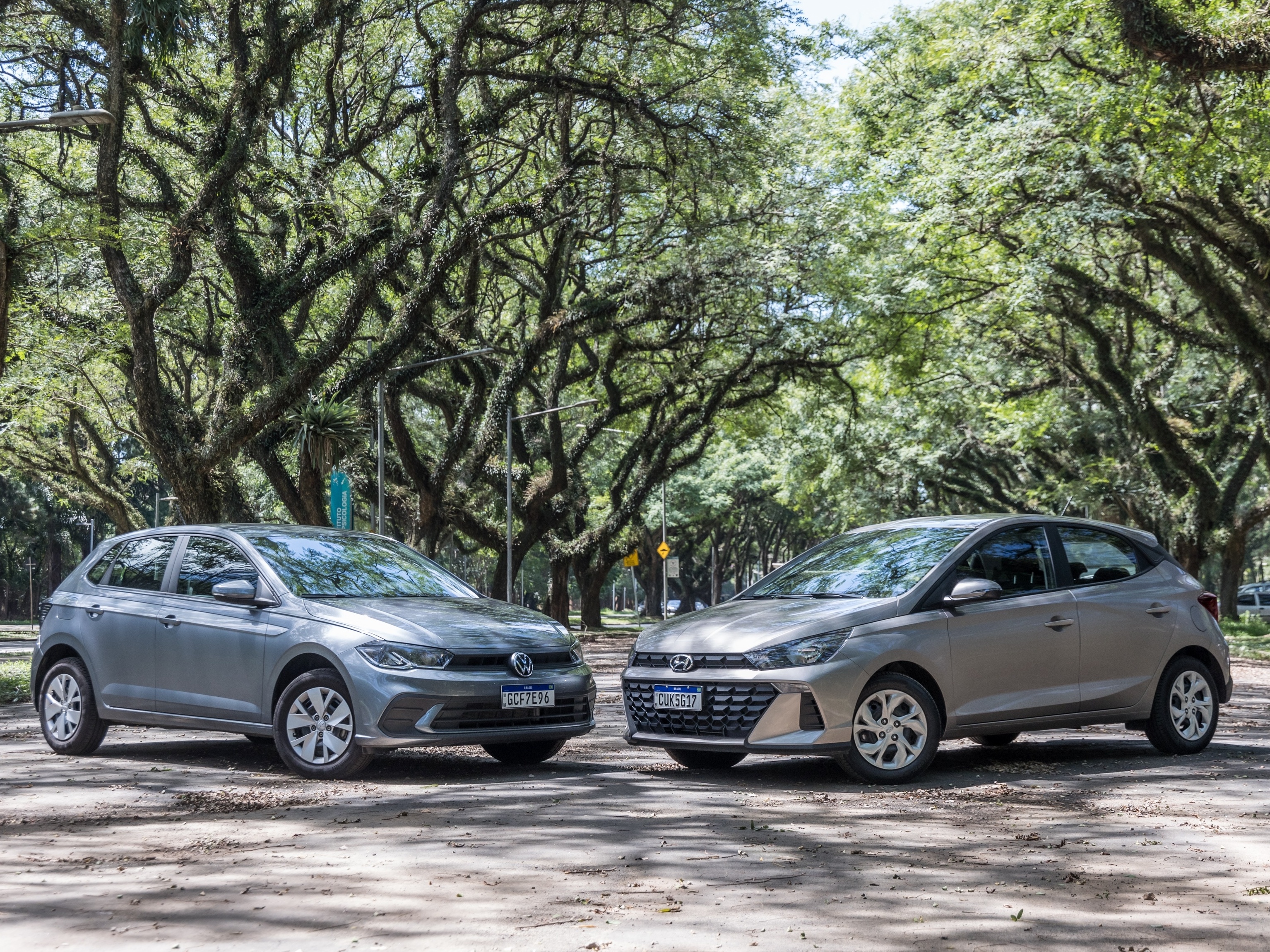 Duelo: quem entrega mais por menos, o VW Polo ou o Hyundai HB20