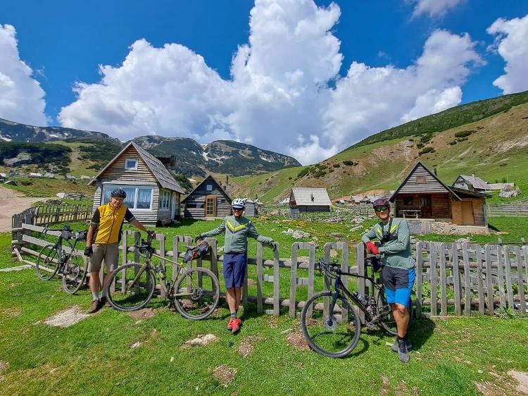 Parte da Rota de Ciclismo Trans Dinarica, na Bósnia