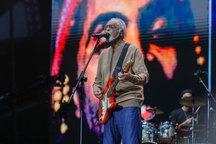 Lollapalooza 2024: Gilberto Gil se apresentou neste domingo (24)