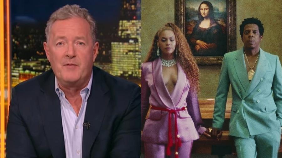 Apresentador Piers Morgan pede desculpas a Beyoncé e Jay-Z - Reprodução/YouTube/Instagram