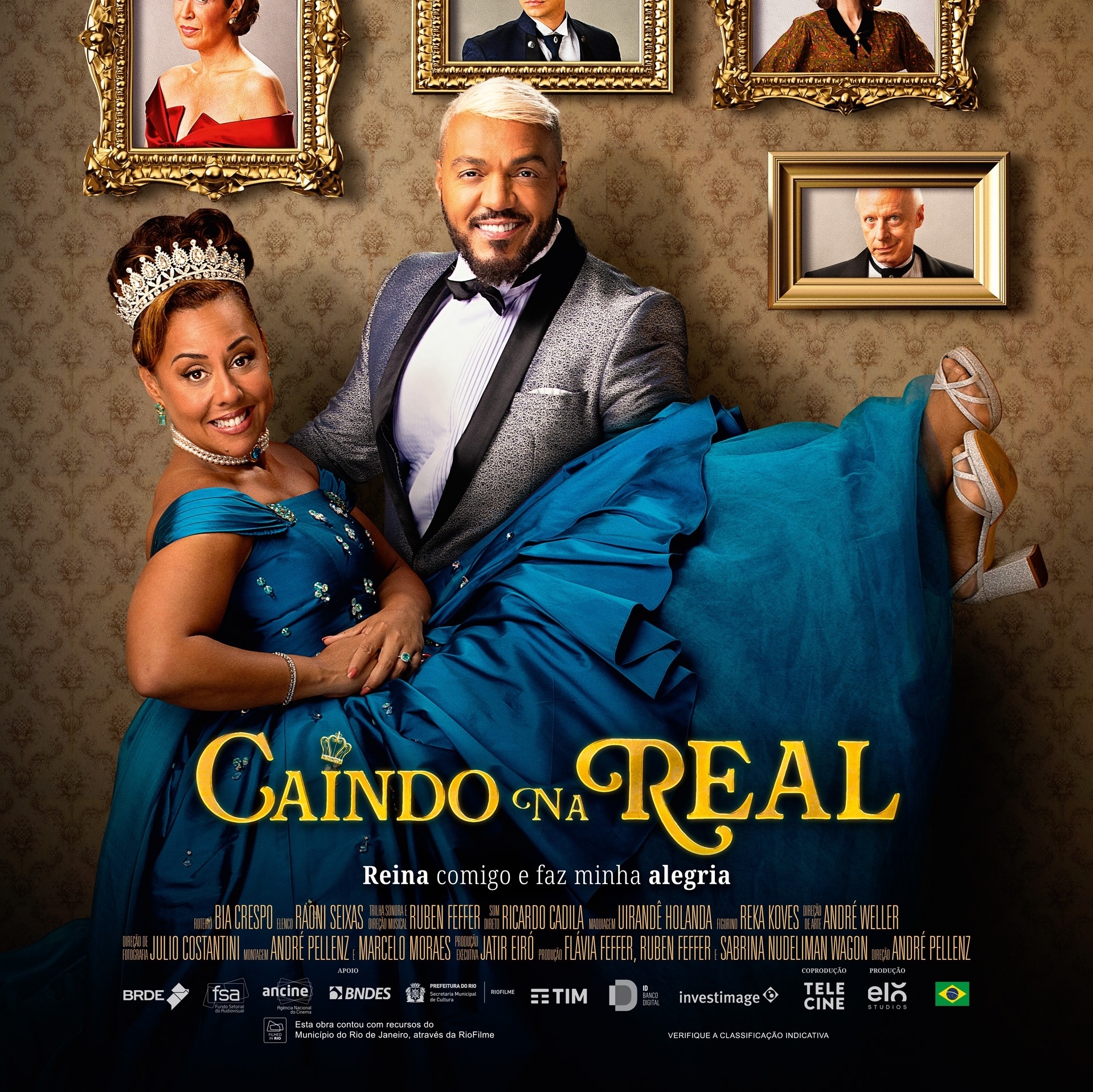 Belo estreia como ator e vira barão que leva pagode à comédia política