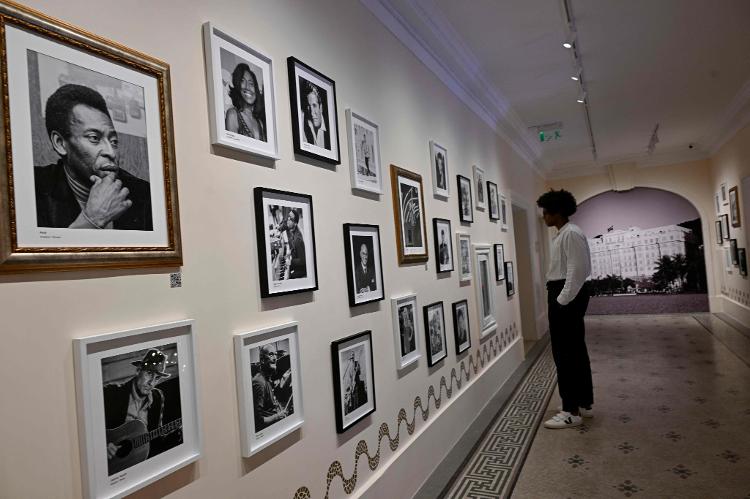 Hall da fama, no mezanino do Belmond Copacabana Palace