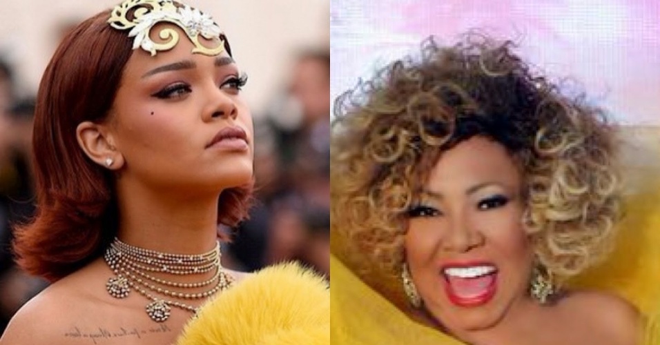 Considerada uma das pessoas mais visadas internet com as tradicionais memes, Alcione tem até o visual comparado com o da cantora Rihanna