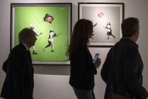 Mostra convida à reflexão sobre temas caros ao artista: guerra, capitalismo e liberdade - Massimo Percossi/Ansa