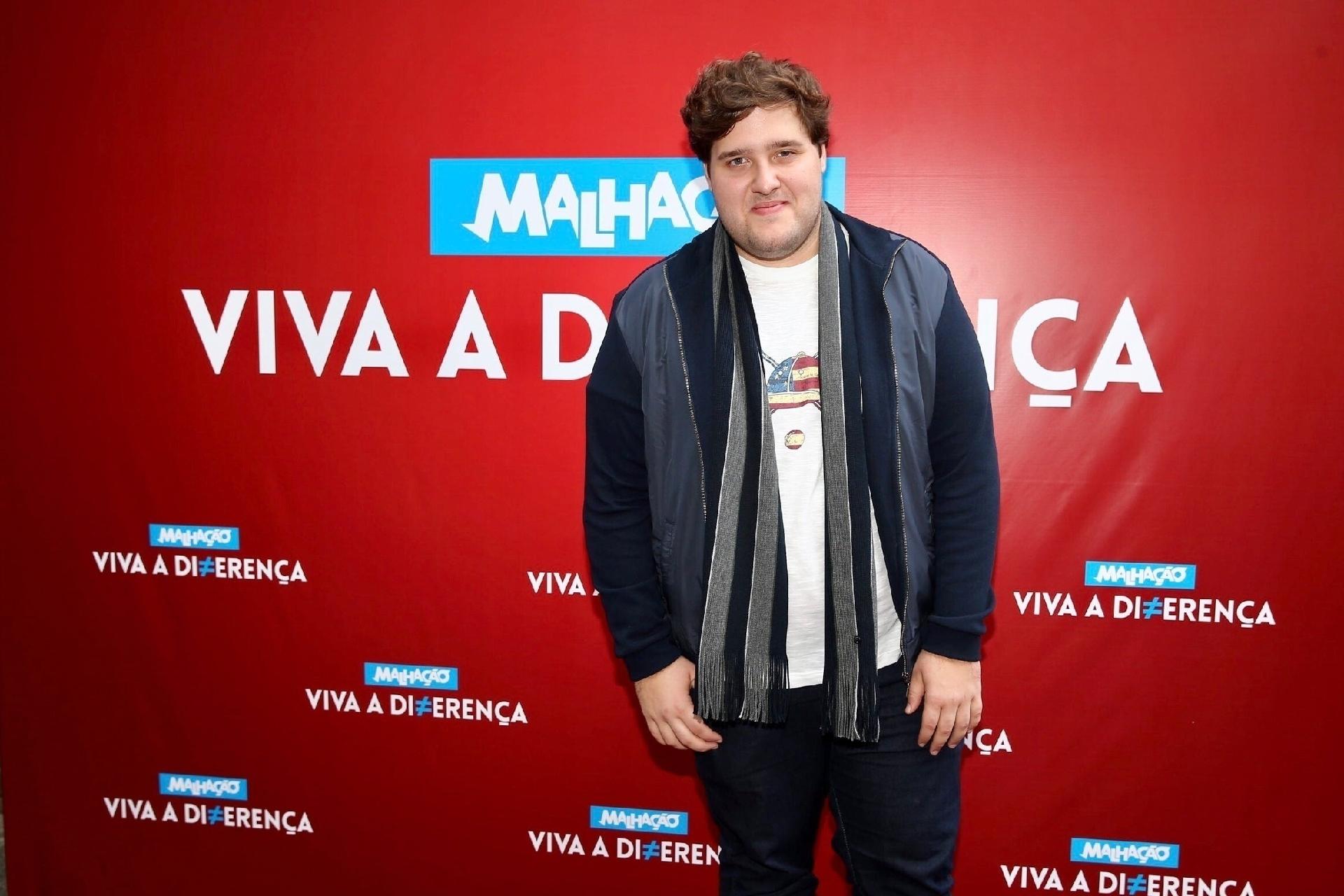 Felipe Hintze marca presença no lançamento da nova temporada de "Malhação", em São Paulo - Manuela Scarpa/Brazil News