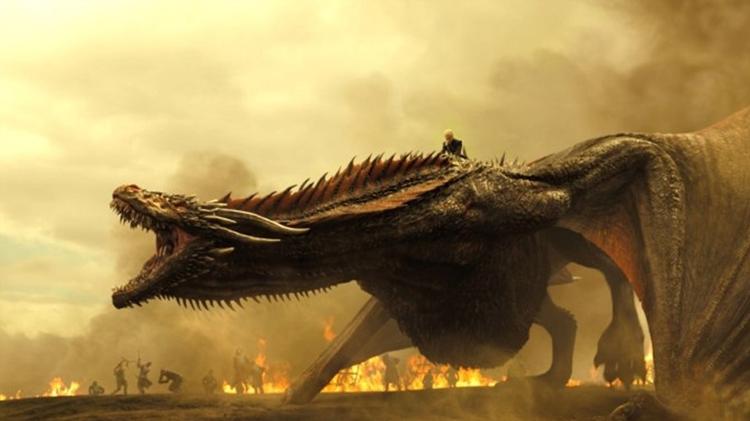 Dragão de Daenerys está maior do que nunca em nova foto da sétima temporada de "Game of Thrones" - Reprodução/Entertainment Weekly - Reprodução/Entertainment Weekly