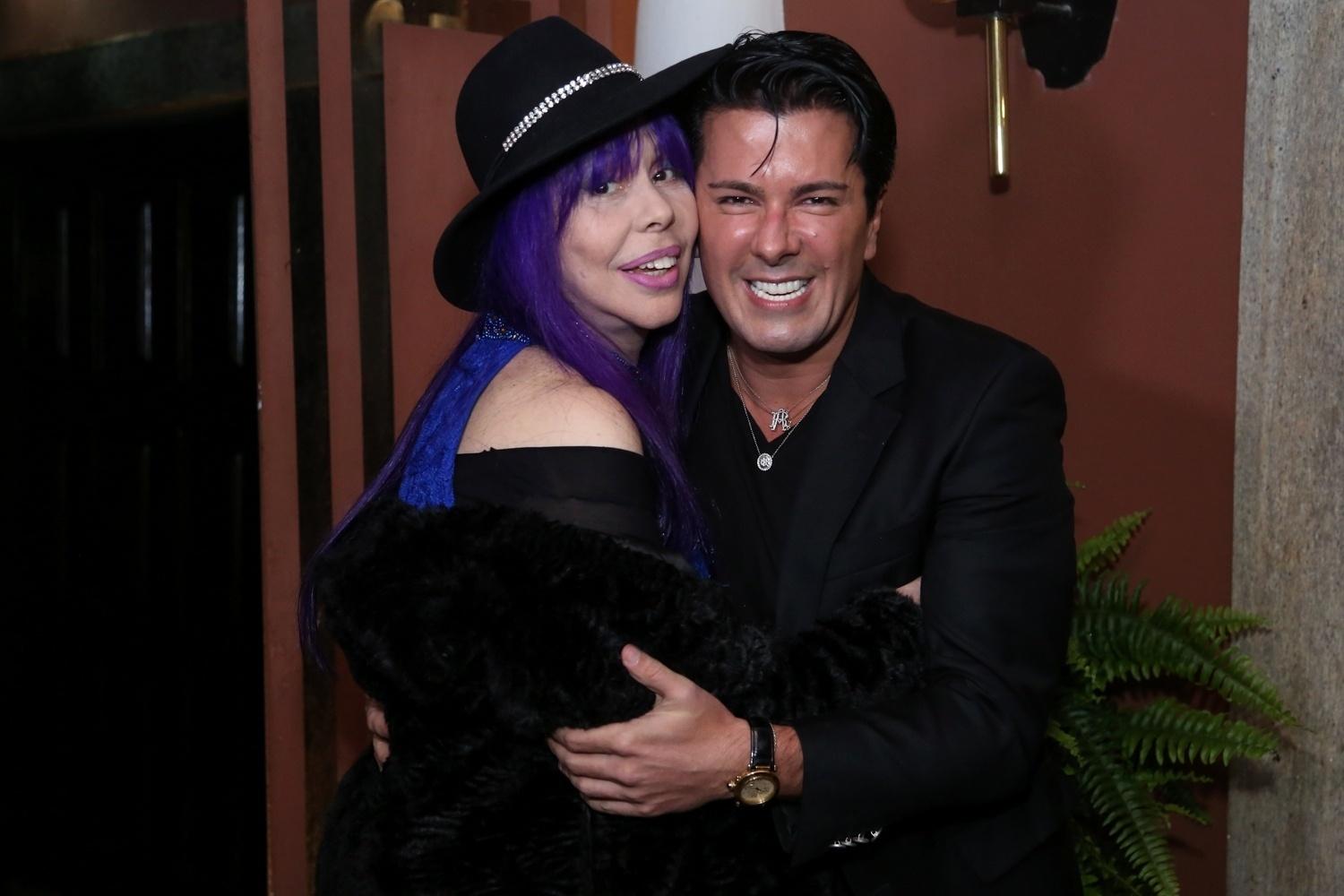 Baby do Brasil comemora 65 anos na casa do amigo André Ramos, na Gávea, Rio de Janeiro - Roberto Filho/Brazil News