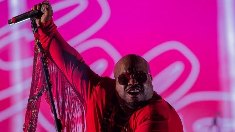 Show do cantor Ceelo Green, no palco Sunset, no terceiro dia do segundo final de semana do Festival Rock in Rio - Eduardo Anizelli/Folhapress - Eduardo Anizelli/Folhapress