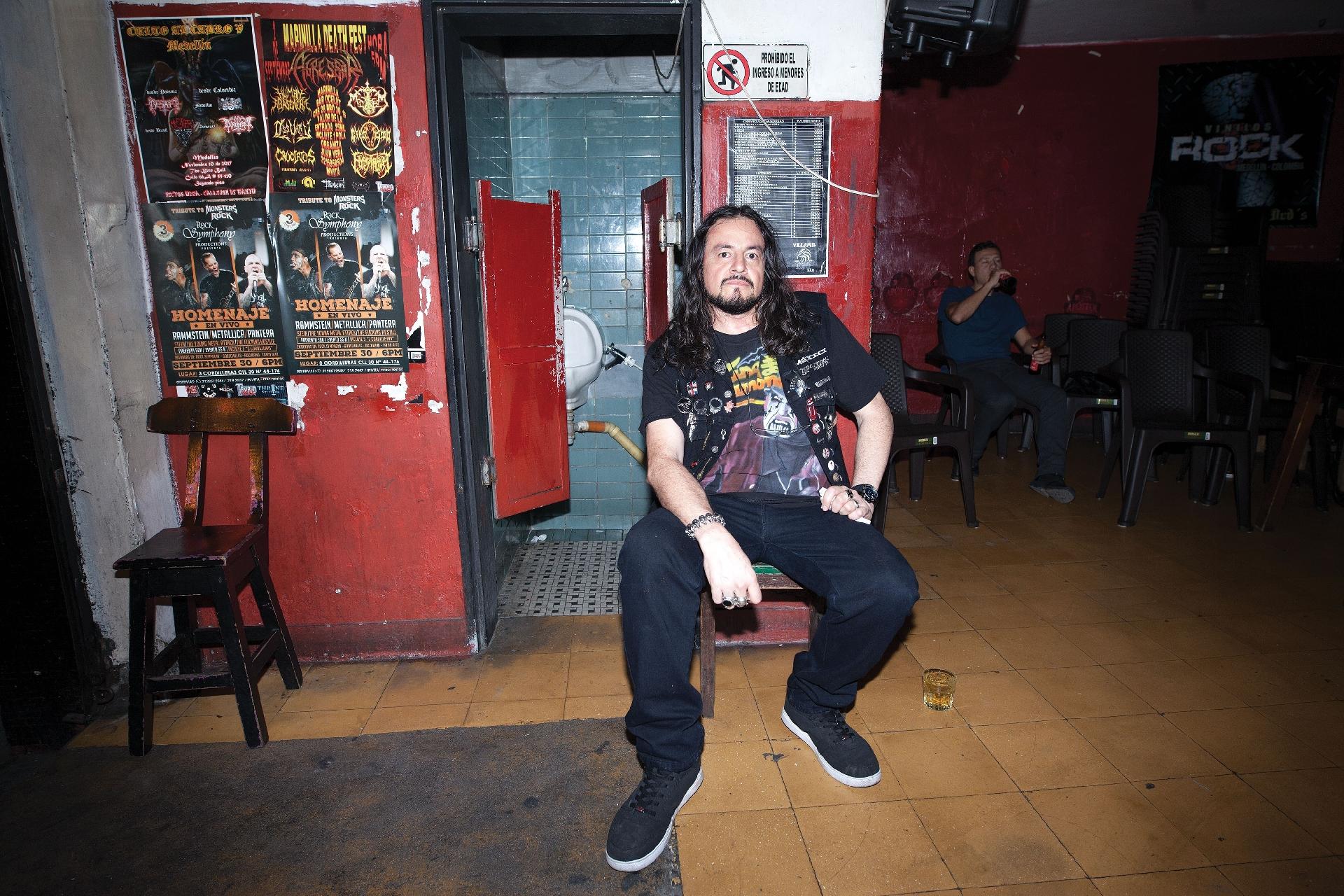 Fotografias do projeto "Los Metaleros de Medellín" do designer brasileiro Daniel Motta - Daniel Motta/Divulgação