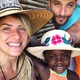Giovanna Ewbank, Bruno Gagliasso e Titi comemoram volta do sol em Fernando de Noronha - Reprodução/Instagram/gio_ewbank