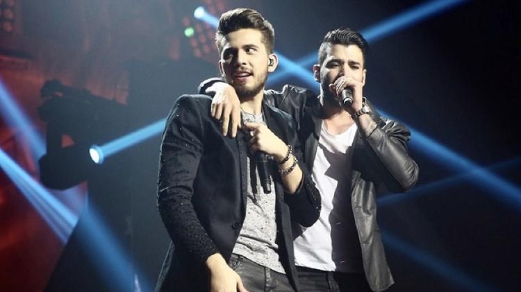 Gustavo Mioto canta com Gusttavo Lima - Divulgação - Divulgação