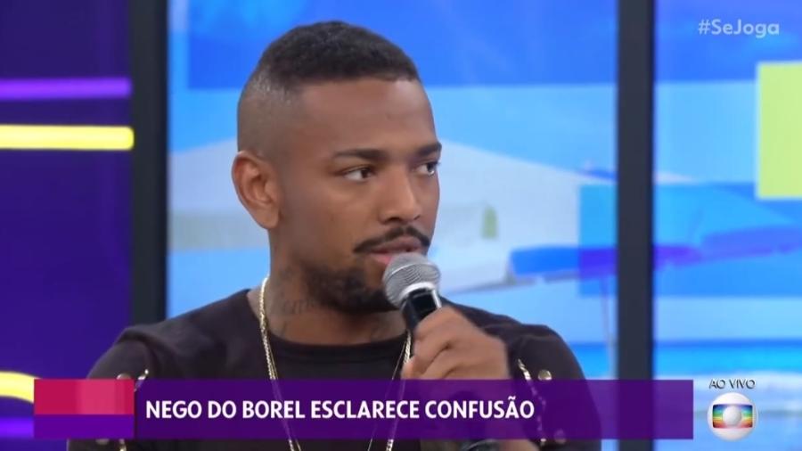 Nego do Borel fala no "Se Joga" sobre confusão após não aparecer em festa de 15 anos para qual foi contratado - Reprodução/TV Globo