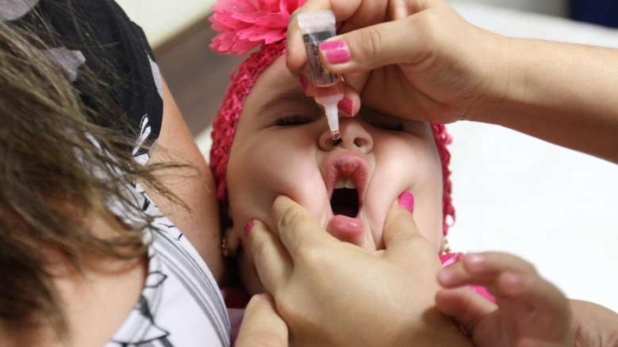 Campanha de vacinação contra a poliomielite em Unidade Básica de Saúde em Aracaju - Cristino Martins/Agência Pará