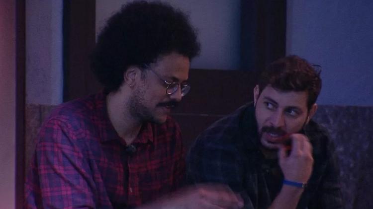 BBB 21: João Luiz e Caio especulam sobre voto caso vençam prova do líder - Reprodução/Globoplay - Reprodução/Globoplay