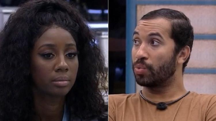 BBB 21: Camilla e Gilberto levam chamada de atenção por recado sobre votos - Reprodução/Globoplay - Reprodução/Globoplay