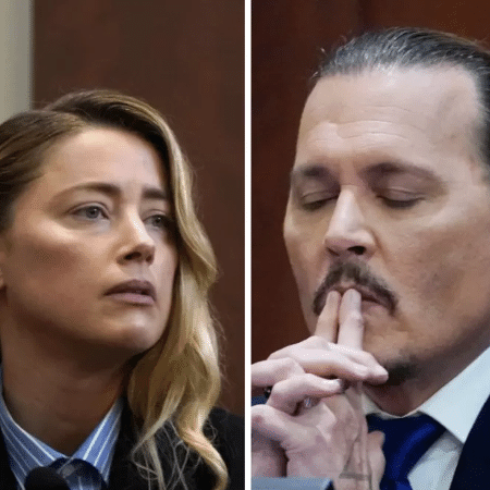 Processo de difamação entre Johnny Depp e Amber Heard capturou atenções nos EUA - GettyImages