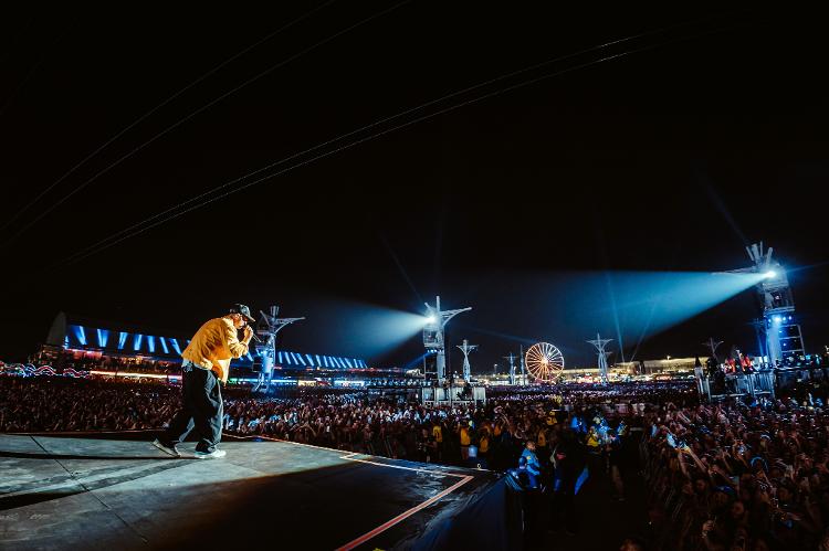 14.set.2024 - OneRepublic se apresenta no palco Mundo na segunda noite do Rock In Rio 2024