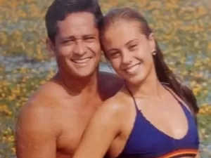 Poliana Rocha resgata foto antiga com Leonardo e relembra viagem escondida