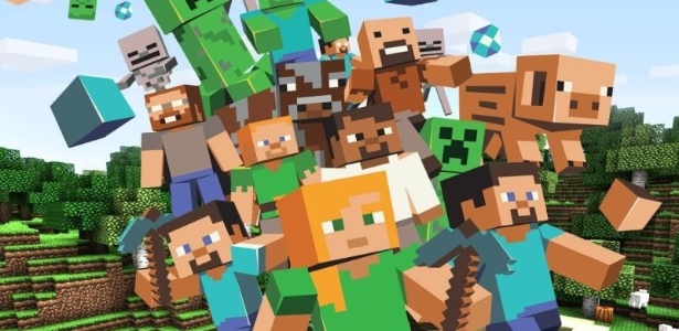O mundo de "Minecraft" inspirará obra retratando um herói que precisa sobreviver em uma ilha - Divulgação/Mojang