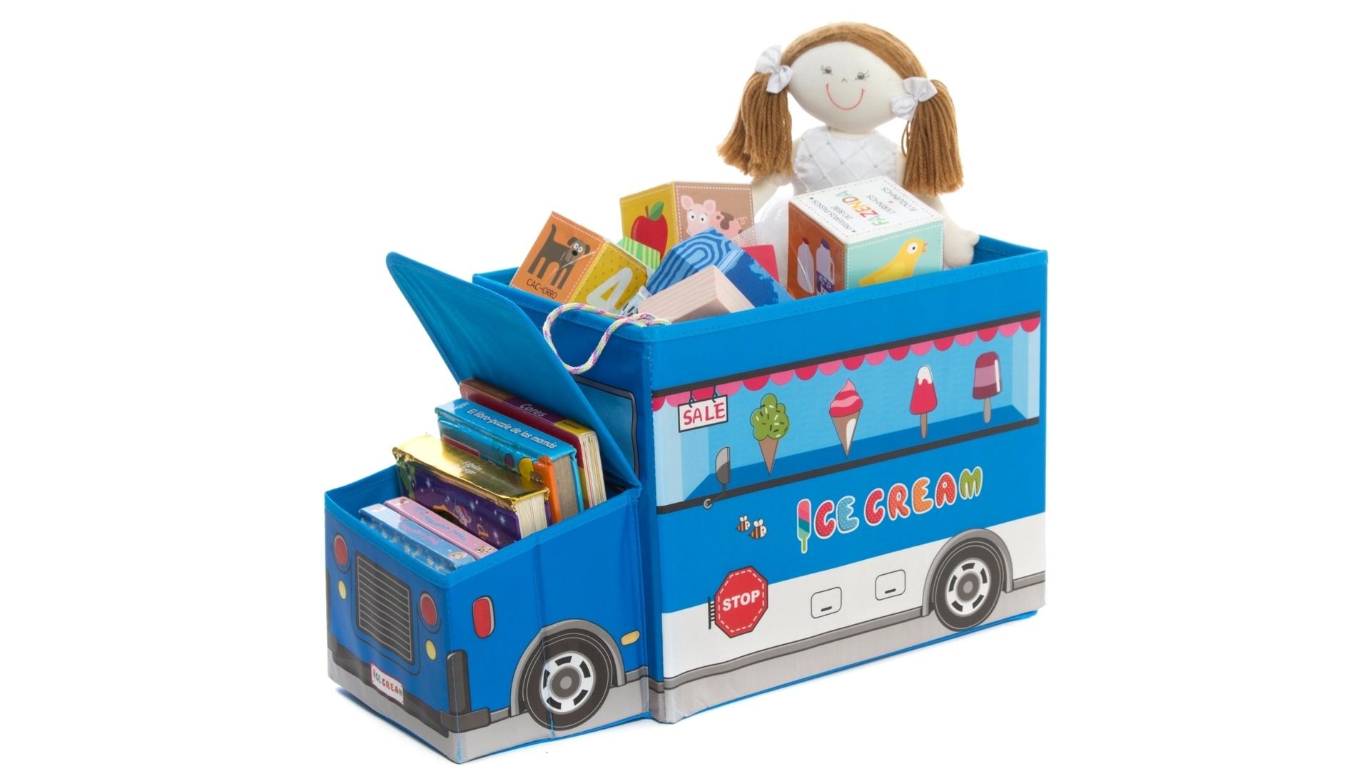 caixa organizadora em formato de caminhão de sorvete Feira Ópera 2016 - Divulgação