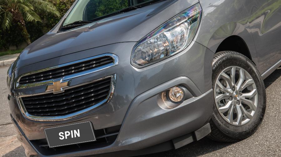 Chevrolet Spin LTZ 2018: mesma cara e pequeno acréscimo de recheio - Divulgação