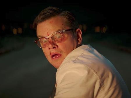 Matt Damon em cena de "Suburbicon" - Reprodução