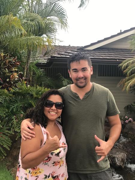 Tânia e Justin - Arquivo pessoal - Arquivo pessoal