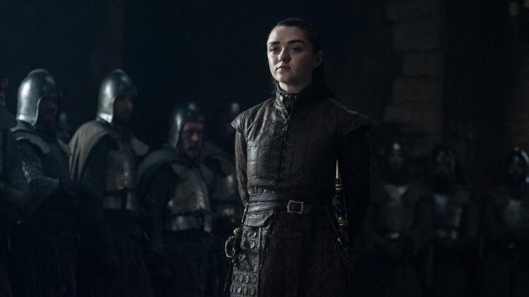 Maisie Williams como Arya em "Game of Thrones" - Divulgação/HBO - Divulgação/HBO