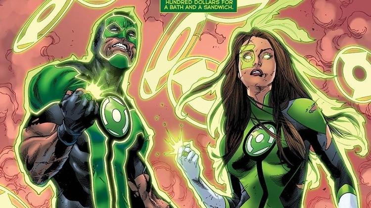 Lanterna Verde ilustrado pelo brasileiro Robson Rocha para a DC Comics - Reprodução - Reprodução