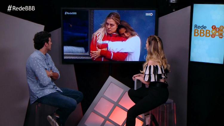 Entrevista Maycon - Reprodução/GloboPlay - Reprodução/GloboPlay