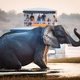 Elefante no Chobe National Park, em Botsuana - Tiago_Fernandez/Getty Images/iStockphoto