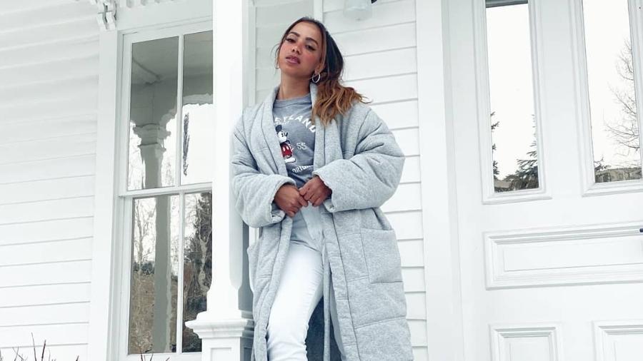 Anitta: de volta à neve - Reprodução/ Instagram