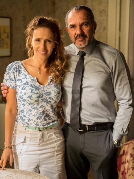 Leona Cavalli e Humberto Martins em "Totalmente Denais" - Renato Rocha Miranda/TV Globo