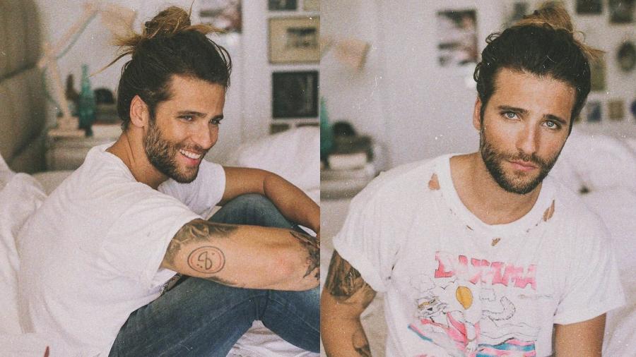 Bruno Gagliasso dividiu seguidores com penteado  - Reprodução/Instagram