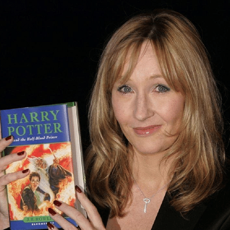 J.K. Rowling, autora da franquia "Harry Potter"