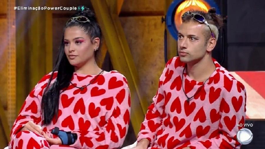 Power Couple 6: Cartolouco e Gabi Augusto são eliminados na quarta DR - Reprodução/RecordTV