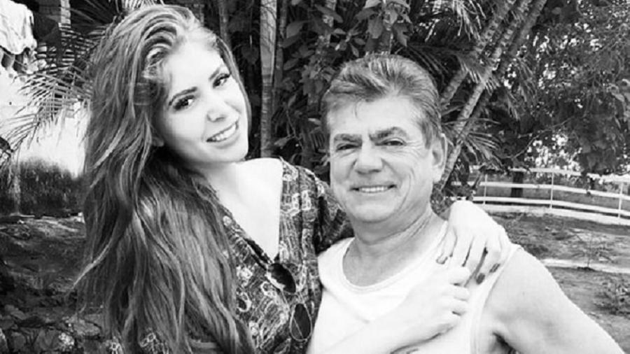 Amanda Gontijo e o pai Antônio Soares - Reprodução/Instagram