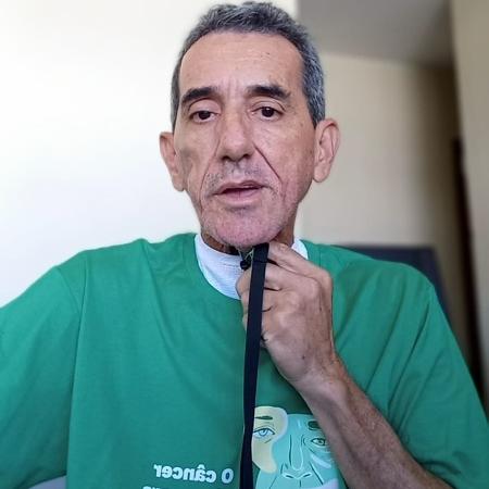 Jeziel Almeida, 58, vive em Brasília e fumou por 42 anos - Arquivo pessoal