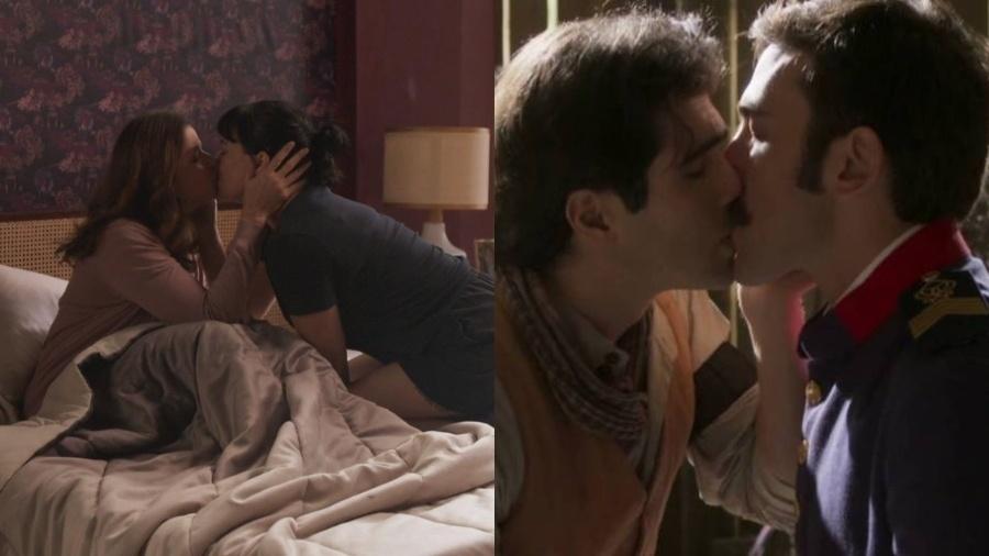 Cenas de beijos LGBTs ainda são raros nas novelas das 6 - Reprodução/Globo