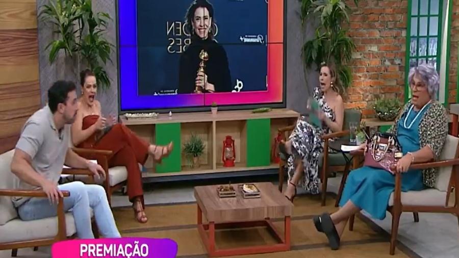 Estouro no estúdio do programa 'Mulheres' assustou apresentadores e tirou atração do ar