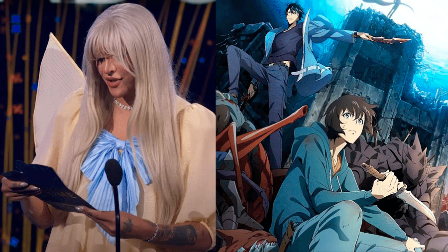 Pabllo Vittar no palco do Crunchyroll Anime Awards 2025 e o campeão 'Solo Leveling' Pabllo Vittar no palco do Crunchyroll Anime Awards 2025 e o campeão 'Solo Leveling'