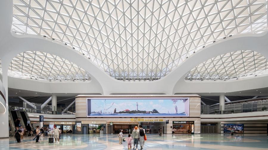 Terminal 2 do Aeroporto Internacional Yantai Penglai