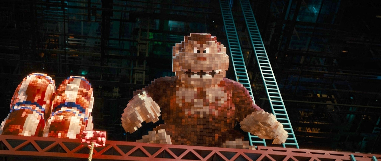 Cena de "Pixels" - Divulgação