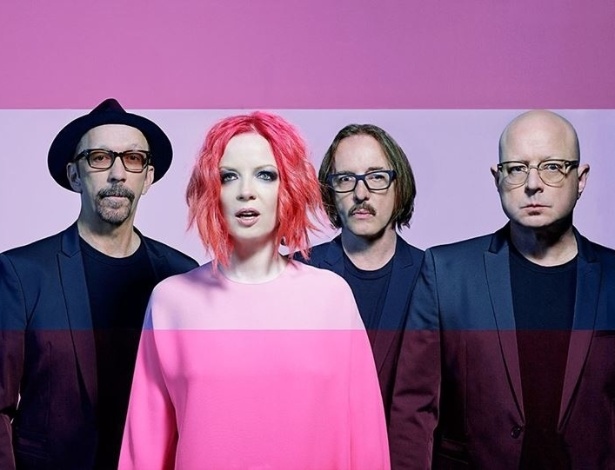  Duke Erikson, Shirley Manson,Butch Vig e Steve Marker, do Garbage - Divulgação