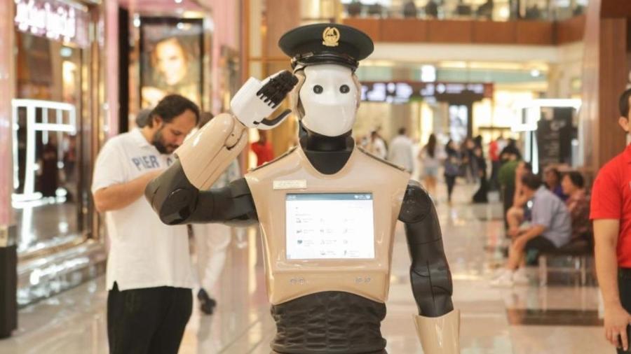 O Robocop de Dubai - Reprodução