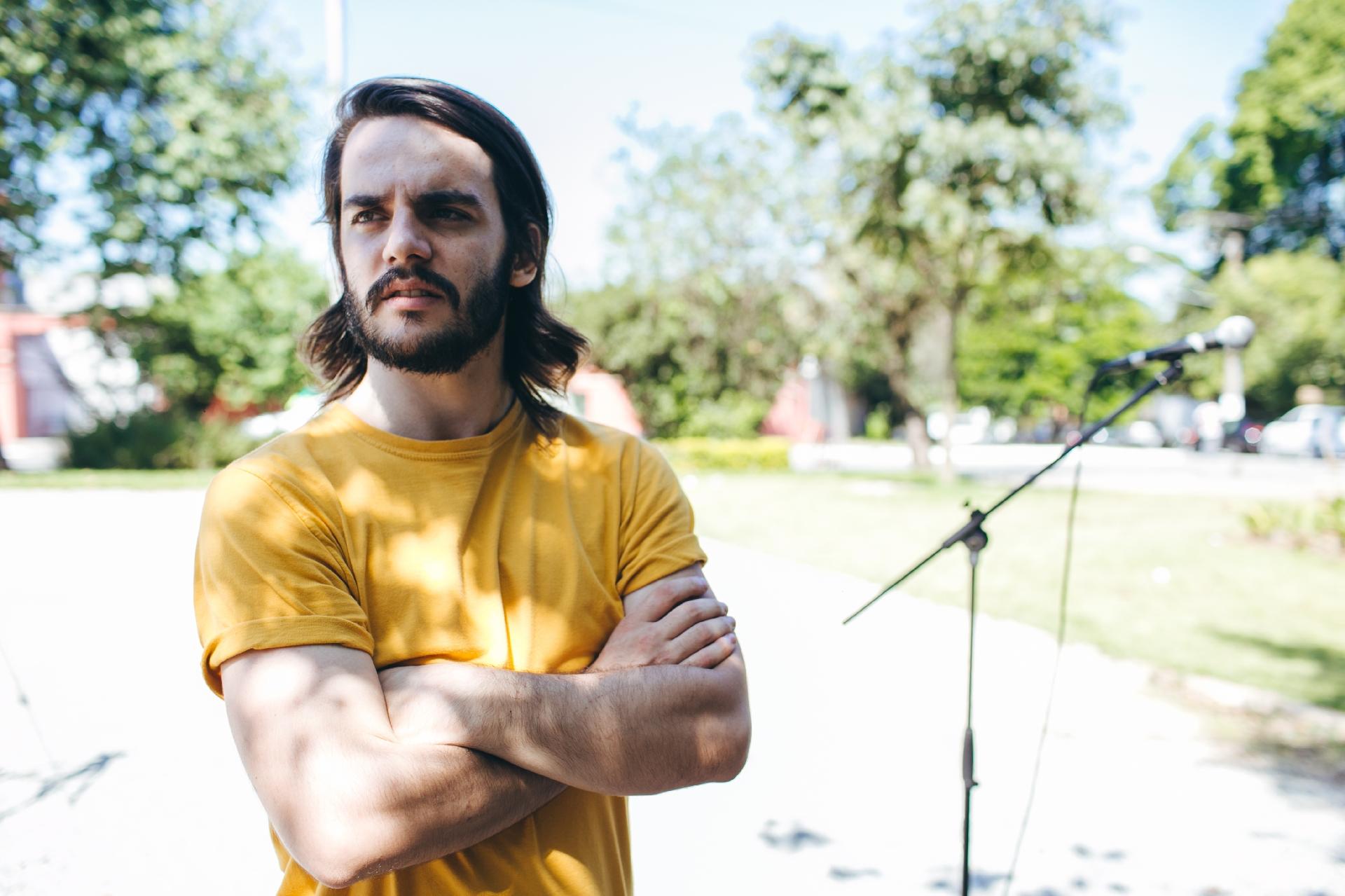 Gabriel Gariane, do WasaDogs é um dos organizadores do festival alternativo - Felipe Gabriel/UOL