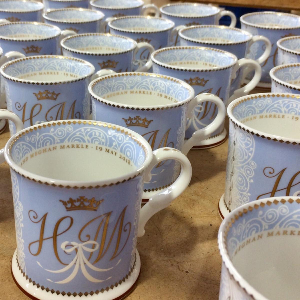 Lembrancinhas comemorativas do casamento do príncipe Harry com Meghan Markle - Reprodução/Royal Collection
