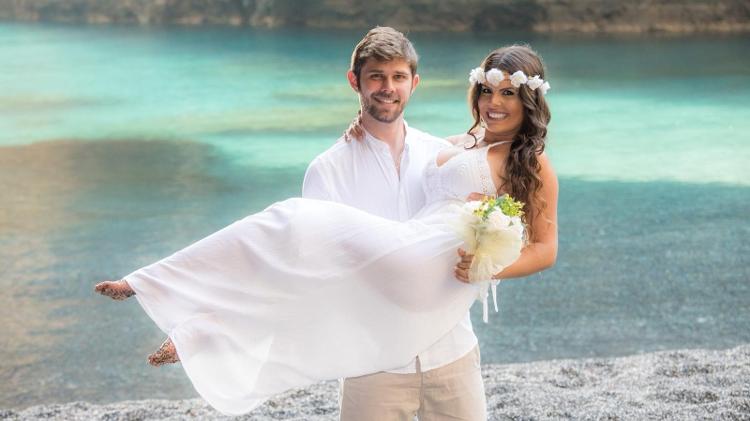 Violeta no dia do seu casamento - Arquivo Pessoal - Arquivo Pessoal